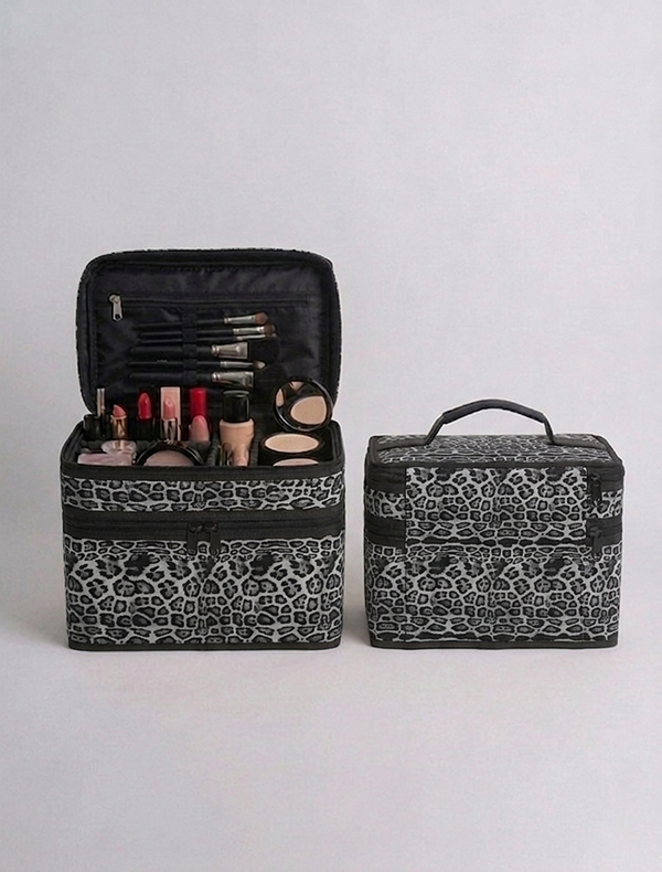 حقيبة مستحضرات - تصميم سفاري